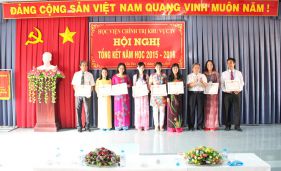 Hội nghị Tổng kết năm học 2015 - 2016