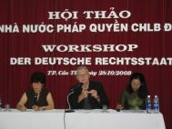 Hội thảo nước Nhà nước pháp quyền CHLB Đức